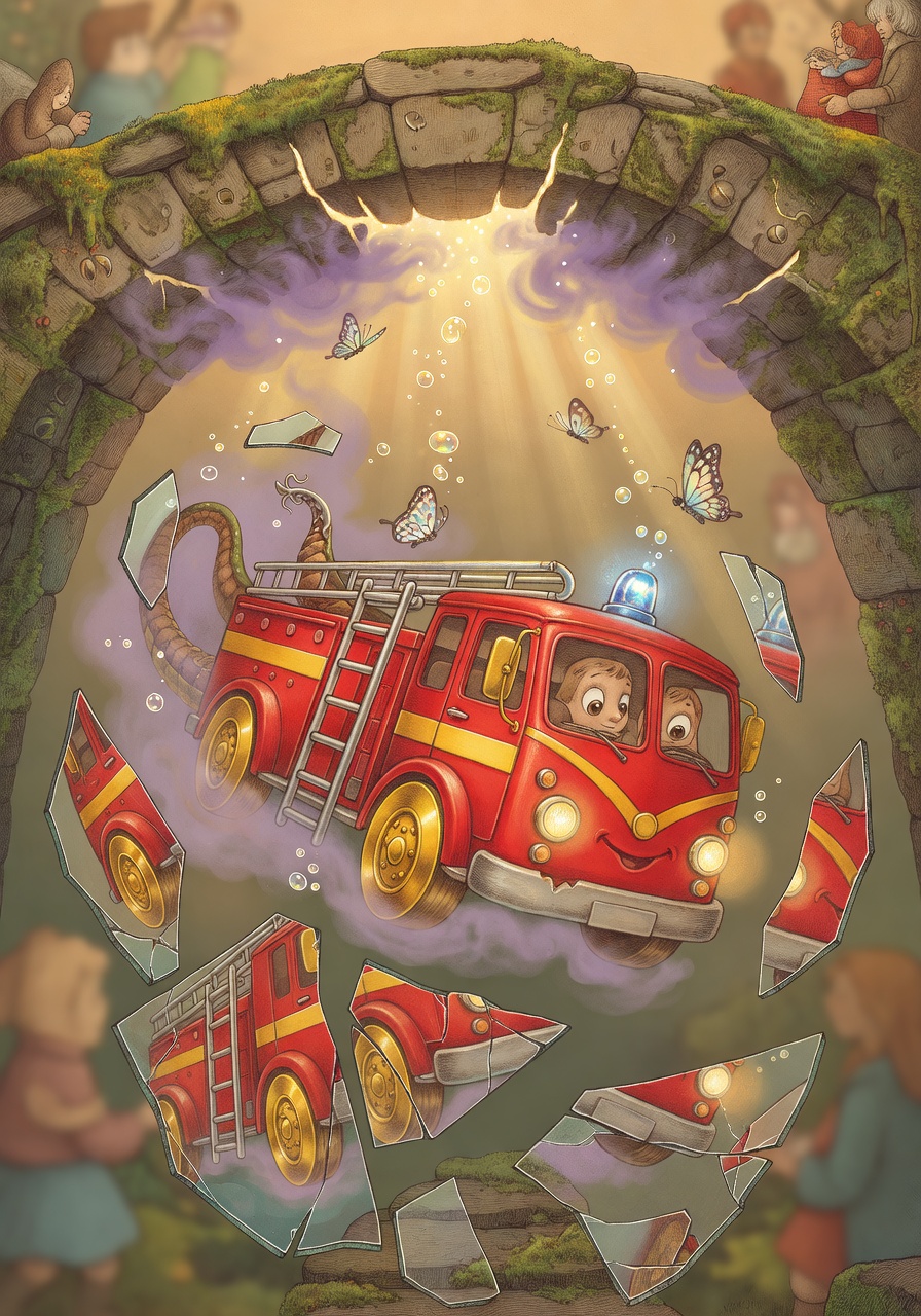 Illustration for scene 6: The Mirror That Lied