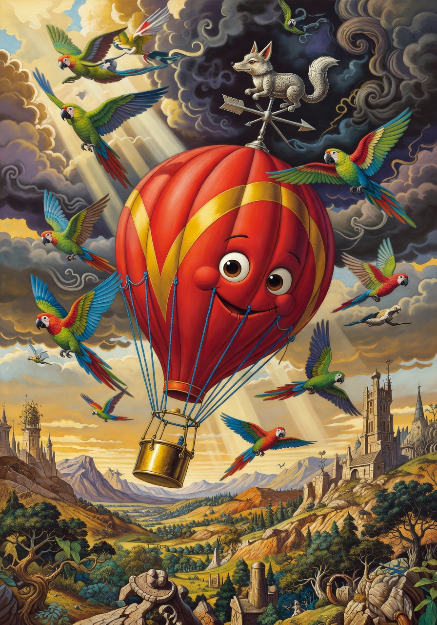 Illustration for scene 10: The Final Gust