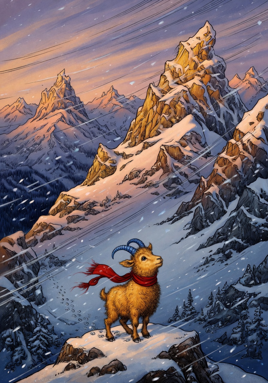 Cover illustration for Chika Scales the Five Giants