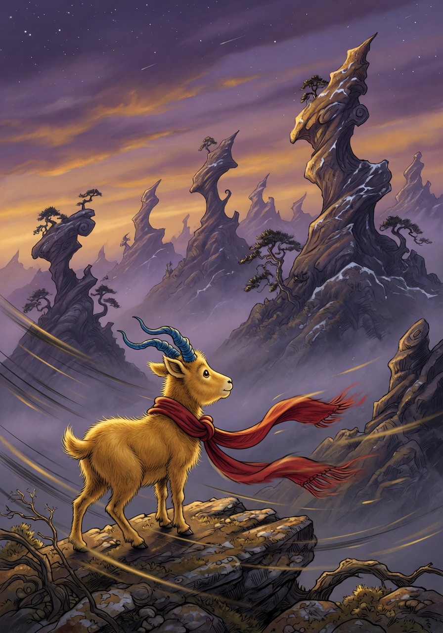 Illustration for scene 10: New Horizon
