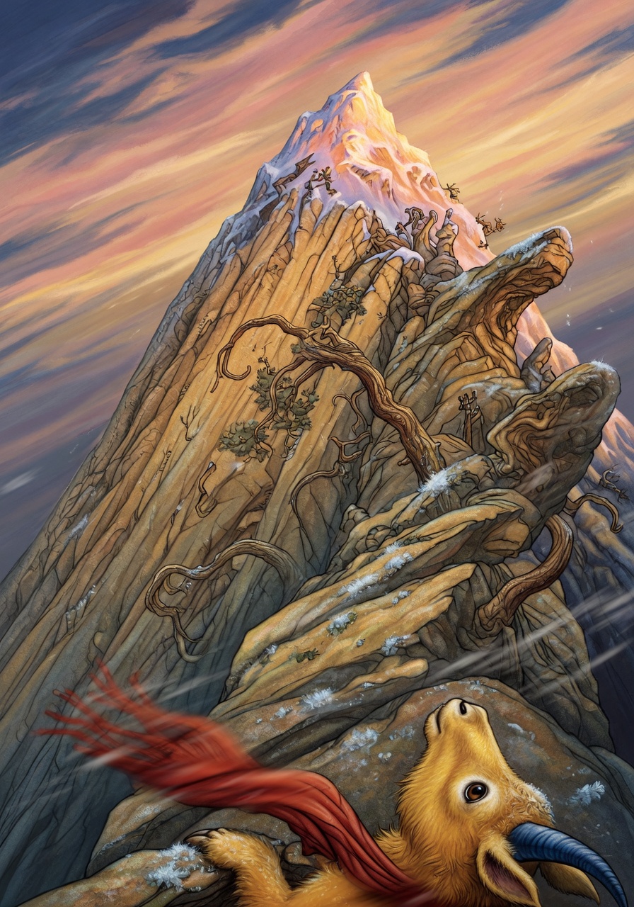 Illustration for scene 4: The Second Voice