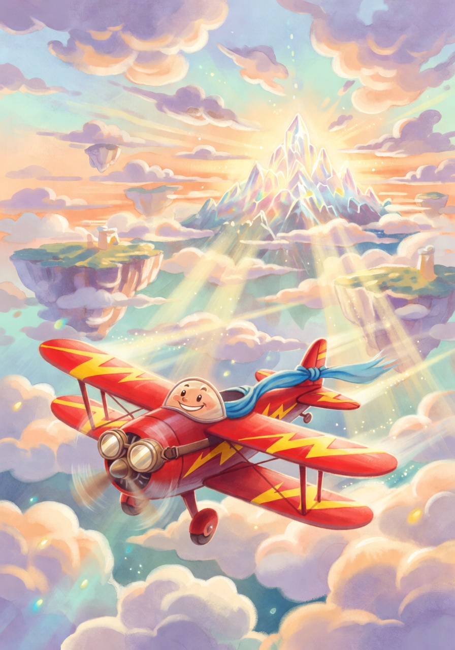 Cover illustration for Gael's Magnificent Sky Quest