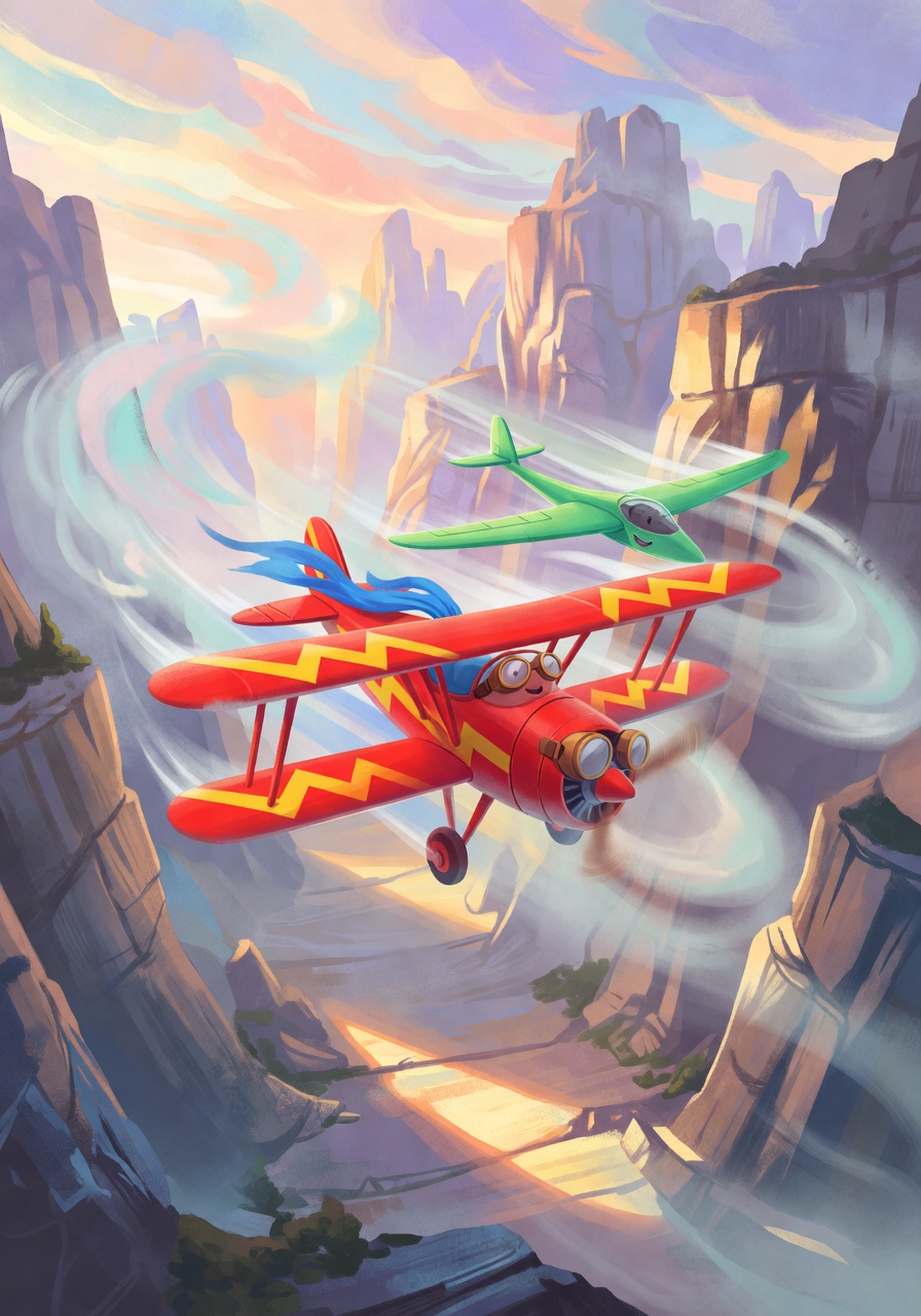 Illustration for scene 4: Wings of Trust