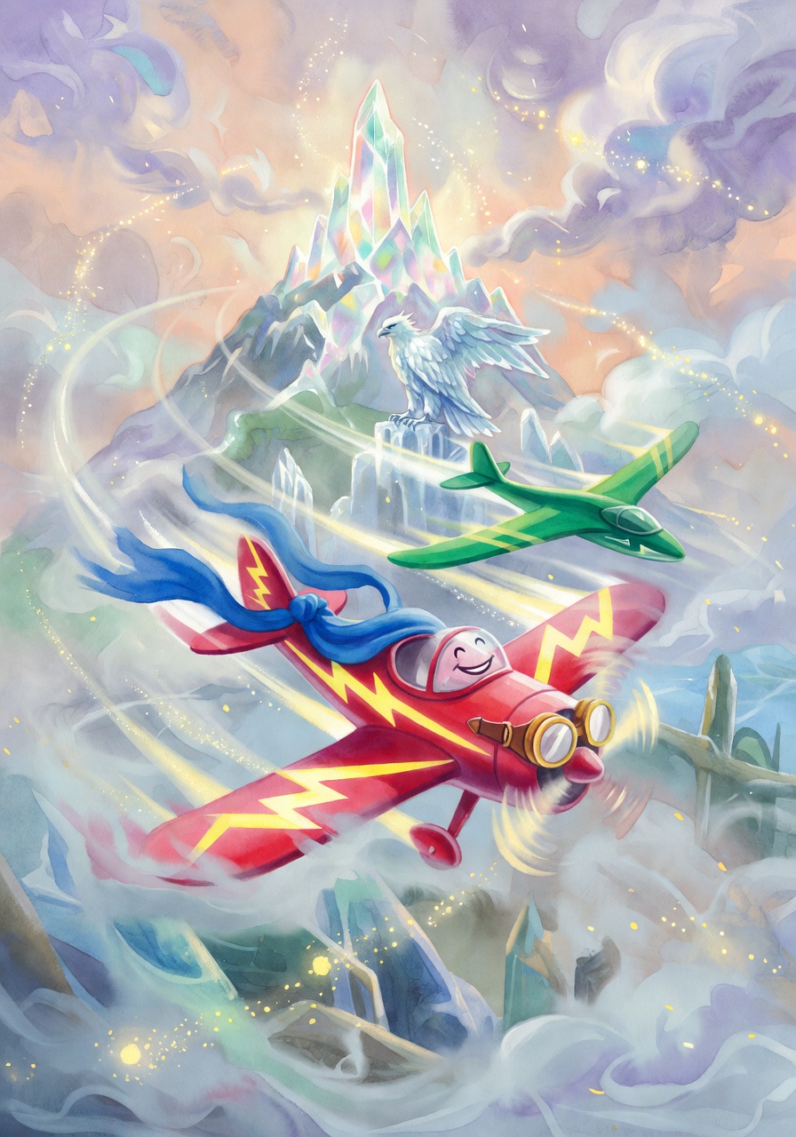 Illustration for scene 7: The Final Ascent