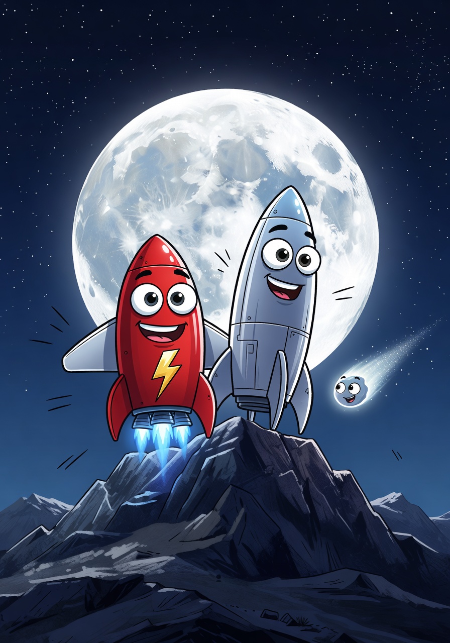 Illustration for scene 5: Heroes Together