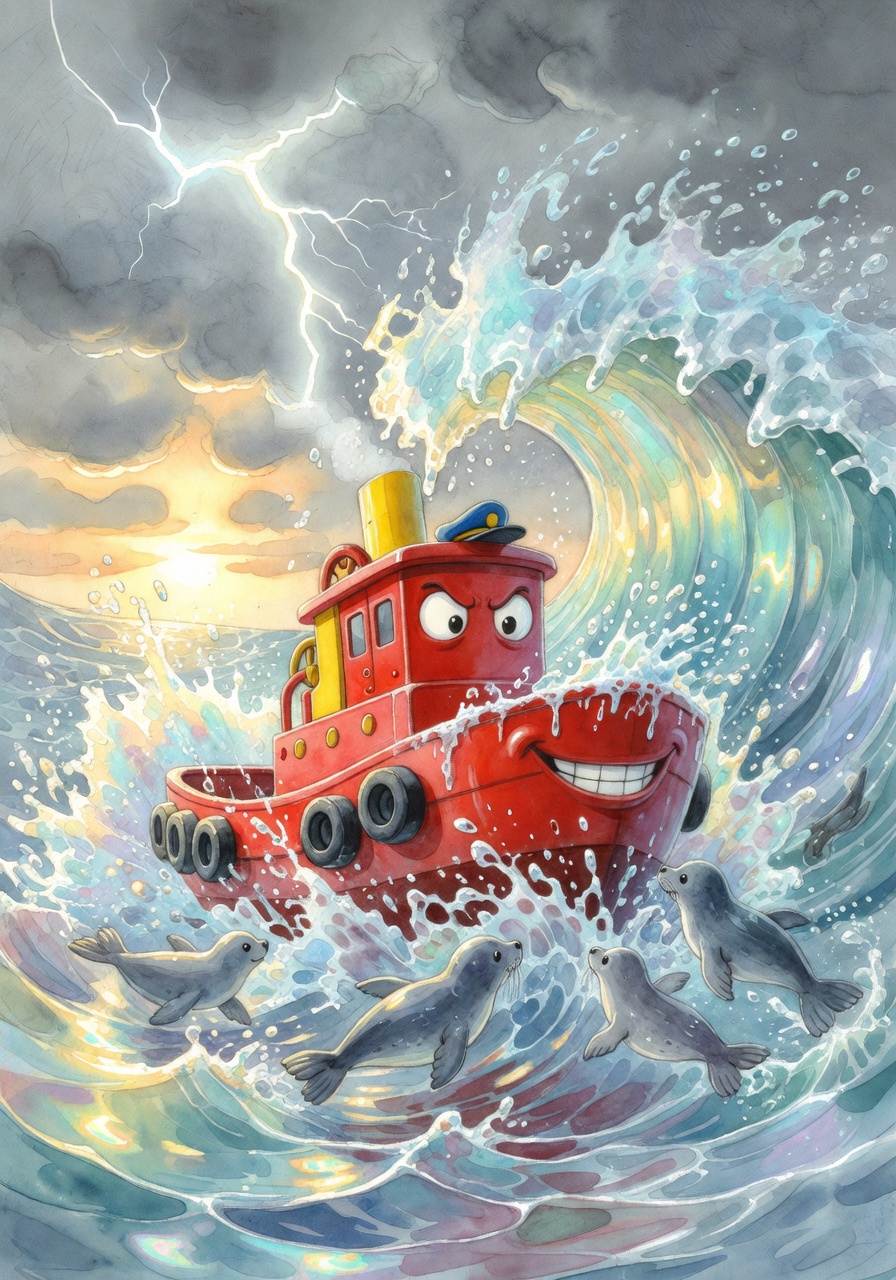 Illustration for scene 3: The Daring Rescue