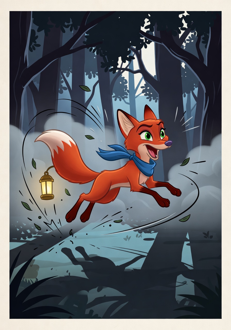 Illustration for scene 4: The Dark Thread